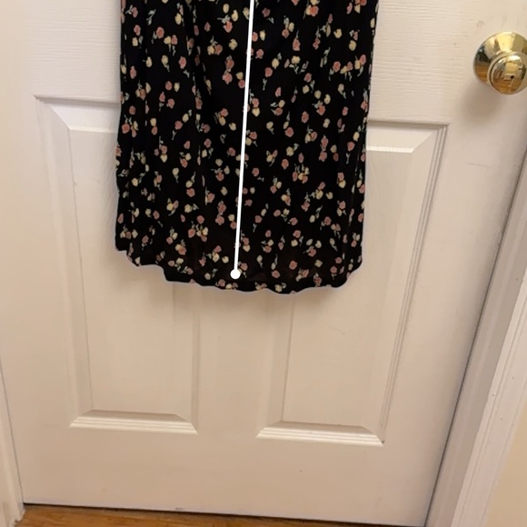 Bebe size medium black & floral midi/maxi dress 🌼🌸 - Picture 6 of 6